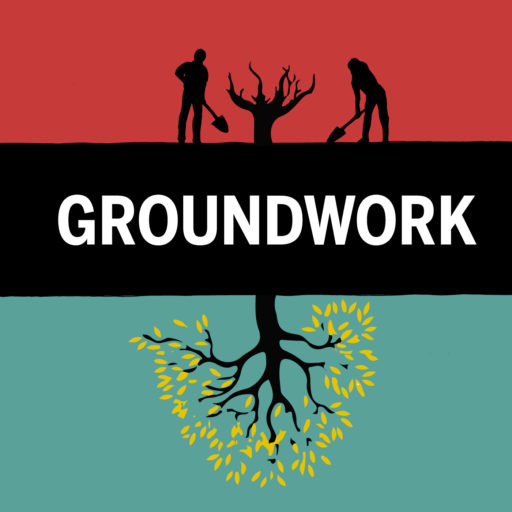 Groundwork podcast logo branding